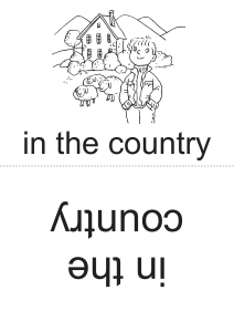 English Vocabulary for Elementary Students: In the Country