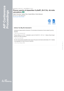 Phonon Spectra of Elpasolites Cs₂NaRF₆ (R=Y,Yb): Ab Initio Calculations