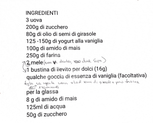 Italian Apple Cake Recipe with Ingredients & Instructions