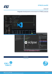 STM32CubeIDE Data Brief: Features & Overview