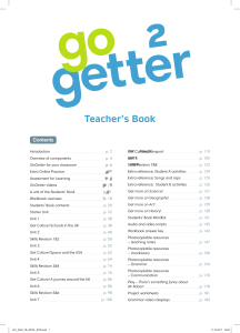 GoGetter 2 Teacher's Book: English Course for Upper Primary & Lower Secondary