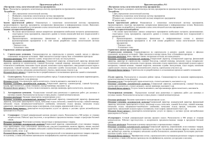 Практическая работа №1: Построение схемы логистической системы предприятия