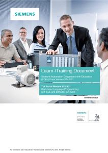 Siemens SCL Programming Training for S7-1200 | TIA Portal Module 051-201